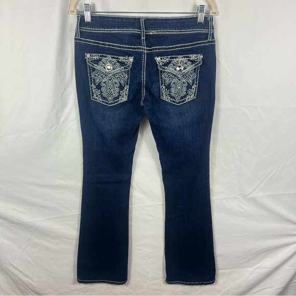 Apt. 9 Women's Dark Blue Boot Cut Jeans - Picture 5 of 6